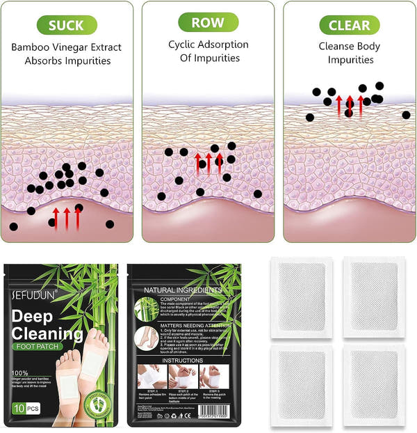 Revitalizing Ginger Foot Patches™