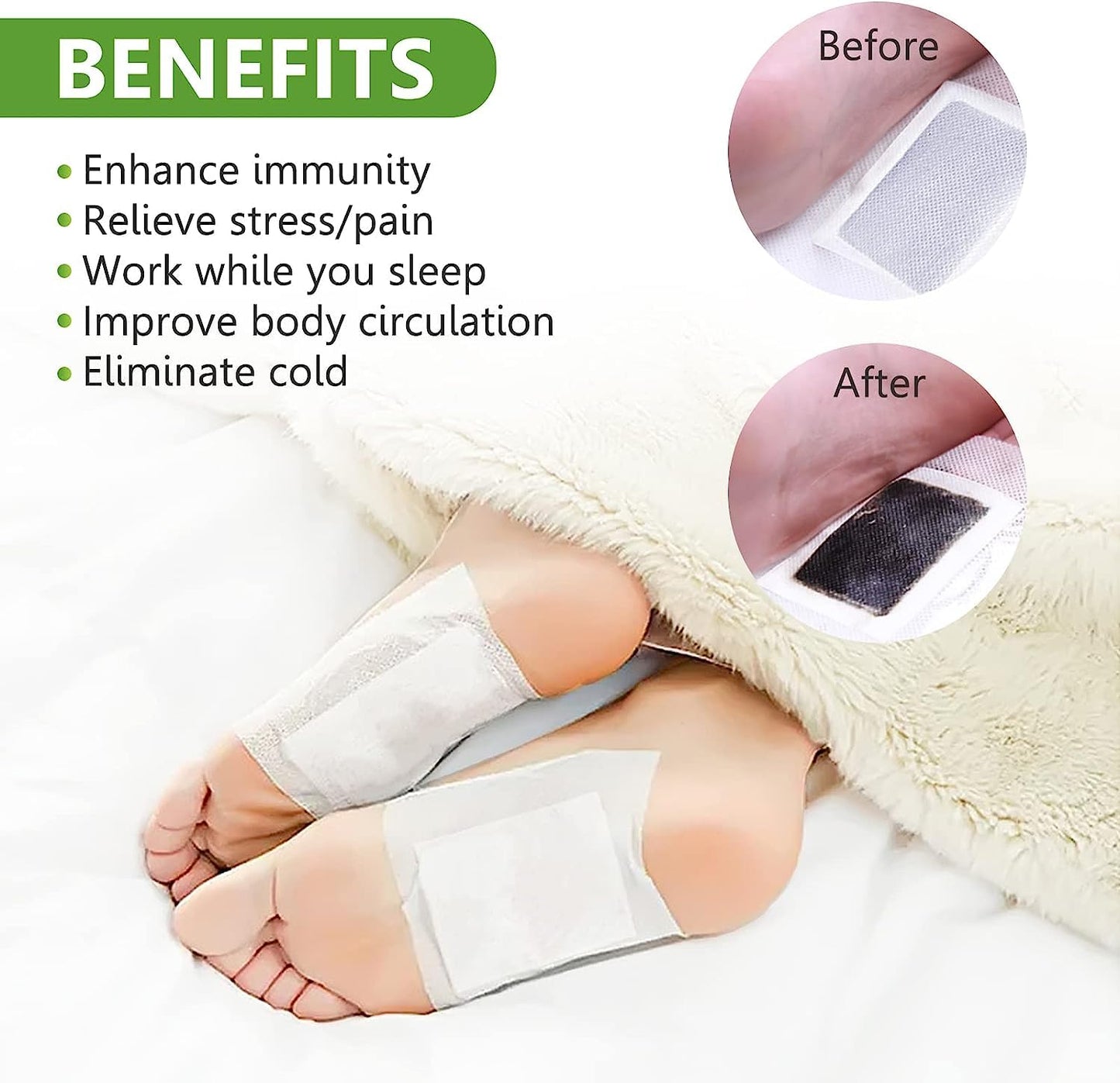 Revitalizing Ginger Foot Patches™