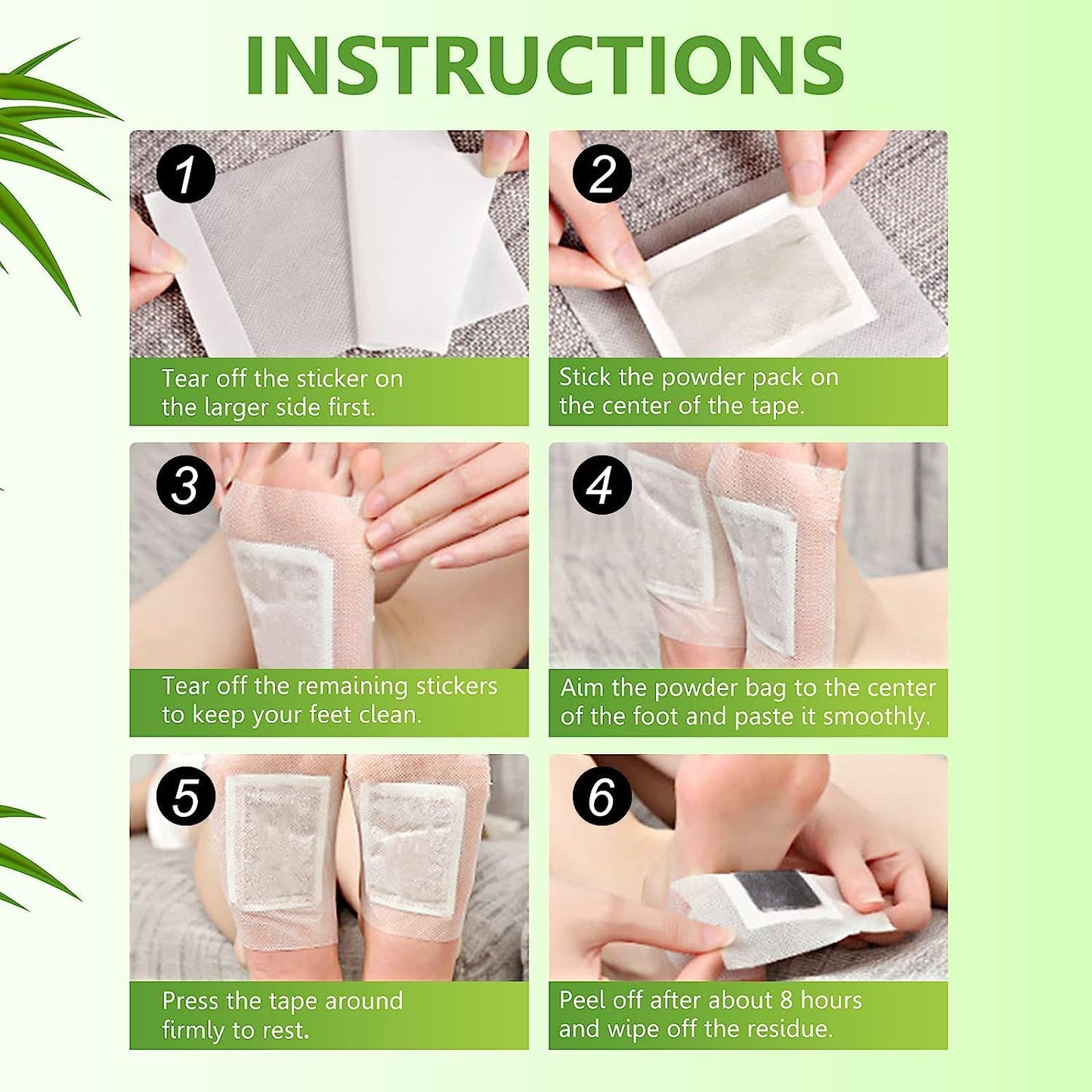 Revitalizing Ginger Foot Patches™